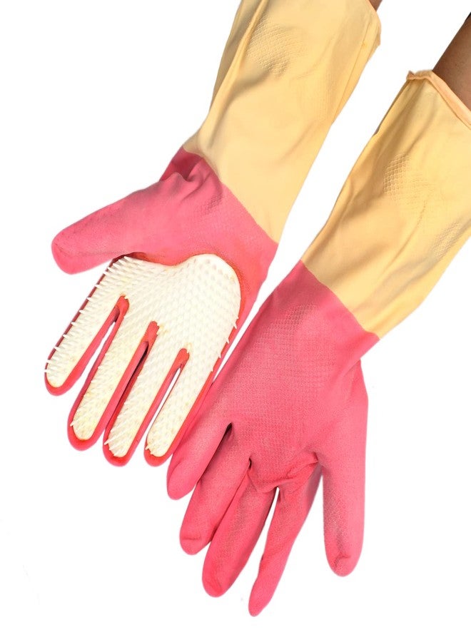 فولي قفازات غسل اليدين للكلاب والقطط وفرشاة استحمام الحيوانات الأليفة - Image 1